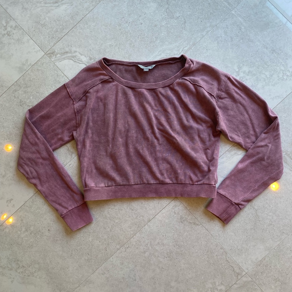Purple Crop Top
